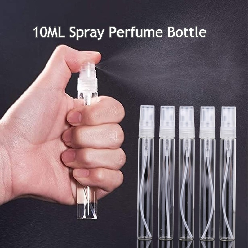 1 Lọ Đựng Nước Hoa Dạng Xịt Bằng Kính Siêu Mỏng Đa Năng 10ML