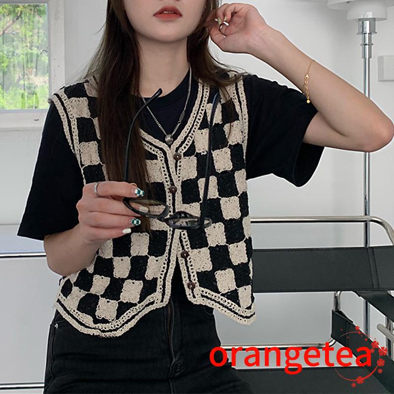 Áo khoác cardigan không tay cổ chữ v thời trang cho nữ