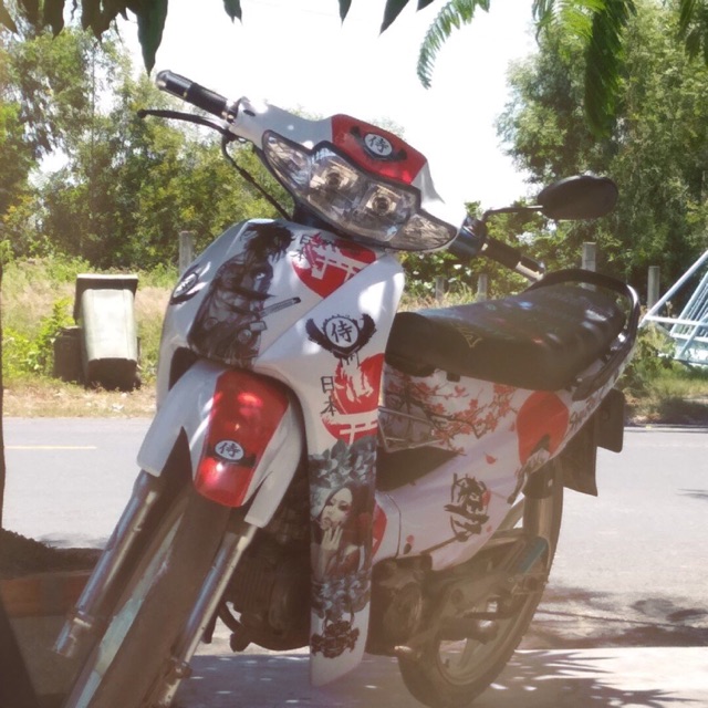 Tem Trùm Xe Wave Samurai Siêu Đẹp