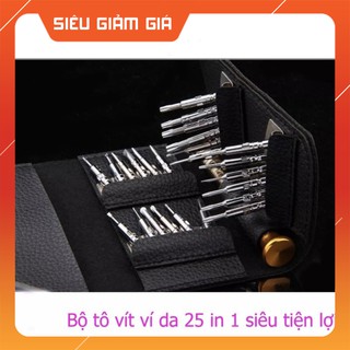 Bộ Tua Vít Đa Năng 25 món 💓 Xả Kho 💓 Bộ Tua Vít sửa điện thoại , iphone , tháo laptop [ LOẠI TỐT - CÓ TỪ TRƯỜNG ]