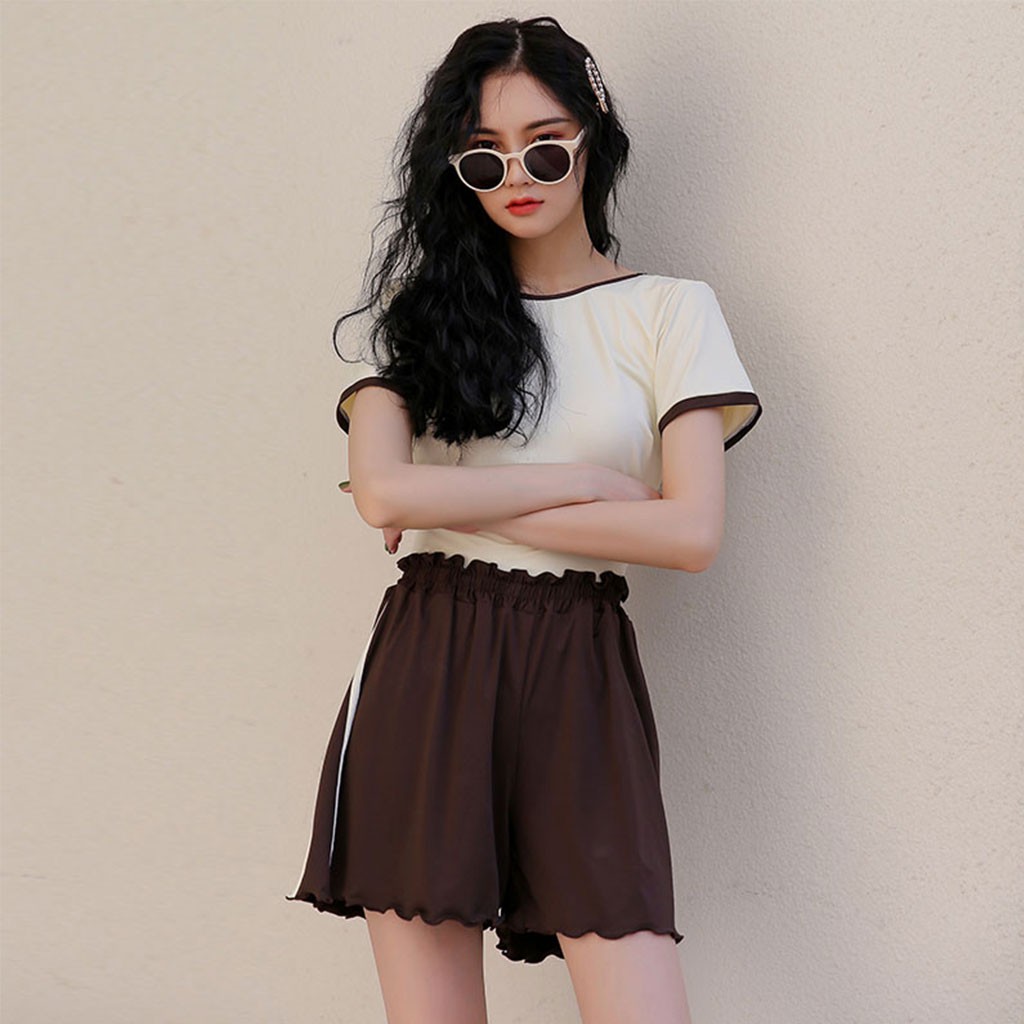 Bộ Đồ Bơi Hai Mảnh Trễ Vai Xinh Xắn Dành Cho Nữ | BigBuy360 - bigbuy360.vn