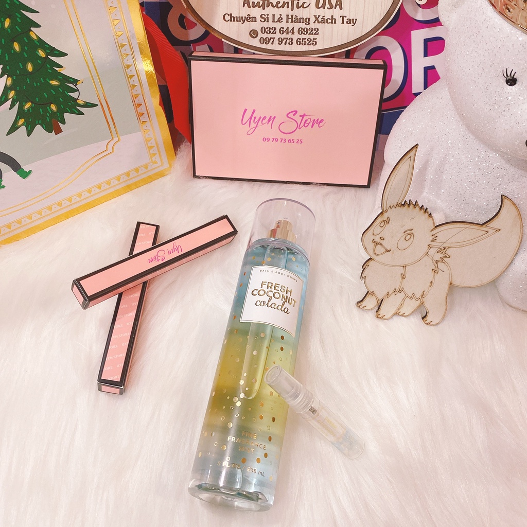 SIÊU HOT Xịt Thơm Body Mist Bath & Body Works Usa