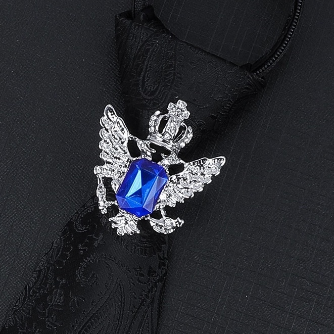 Nhẫn đeo cavat, phụ kiện trang trí cravat Nam, vòng tròn đeo cà vạt nhiều hình khác nhau (không kèm cavat) NT-101