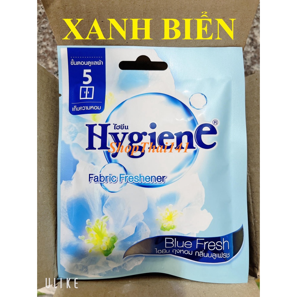 Combo 5 Túi Thơm Để Tủ Quần Áo Hygiene Hương Hoa Thơm Phòng Treo Xe Phòng Ngủ Loại Bỏ Ẩm Mốc Thái Lan