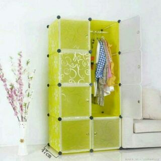 Tủ nhựa ghép 8 ô