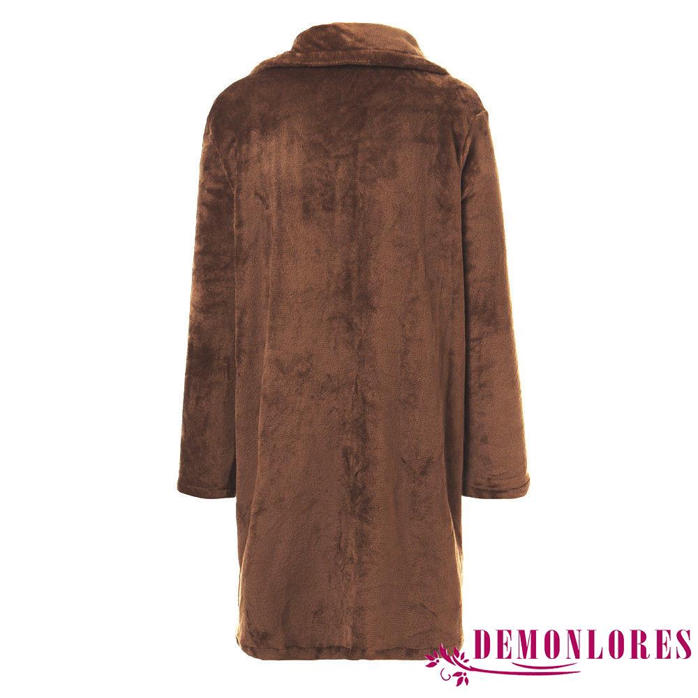 Áo khoác giữ ấm chất cashmere dài tay