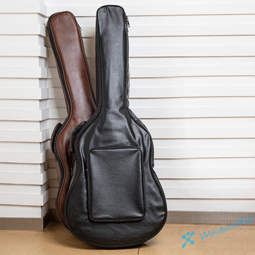 WE 41 inch Acoustic Folk Guitar Bag Portable Waterproof Guitar Case Cover