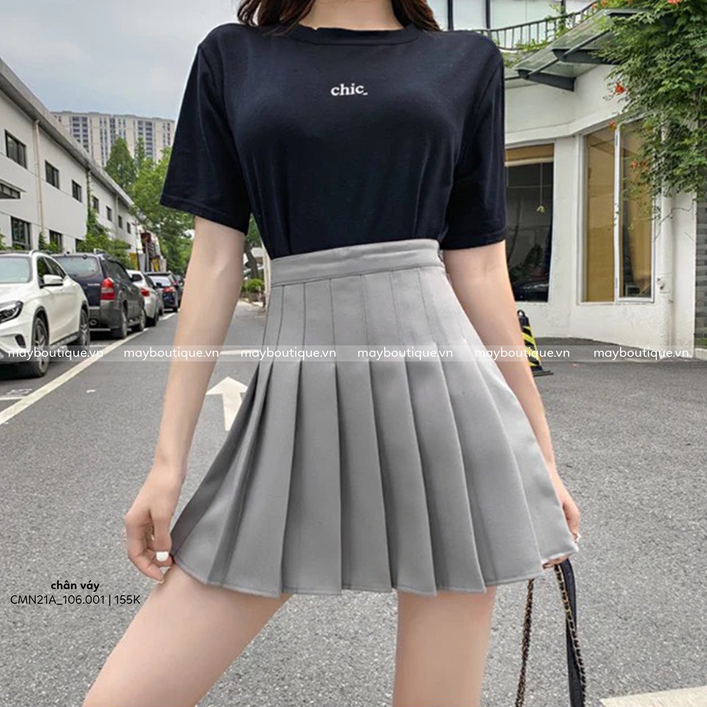 [HÀNG CÓ SẴN] Chân váy tennis xếp ly dáng ngắn phong cách Ulzzang CMN21A_106.001 (KÈM VIDEO) | BigBuy360 - bigbuy360.vn