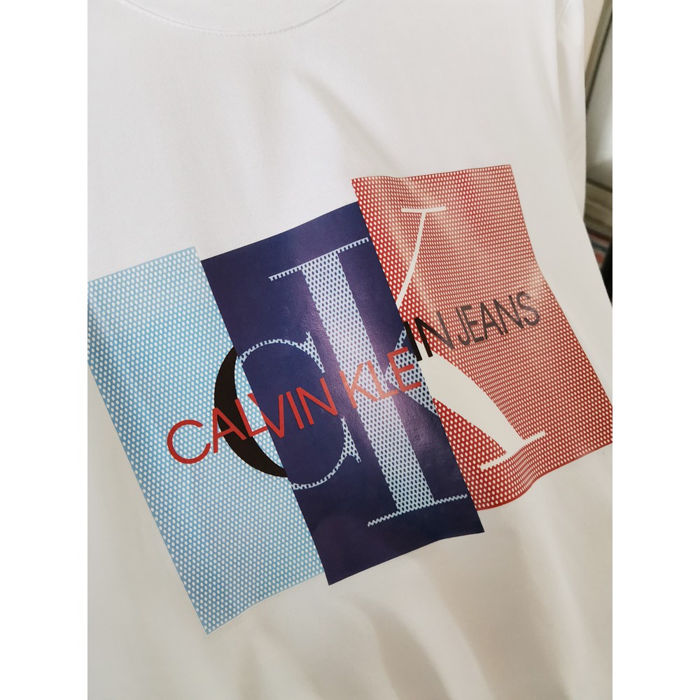 Calvin Klein Round neck T-shirt with short sleeve CK print