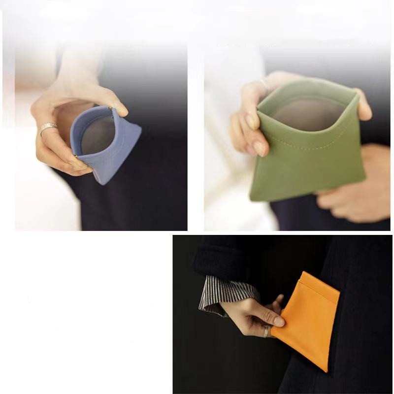 Ví Đựng Tiền Xu/Thẻ/Chìa Khóa Đa Năng Cho Nam Và Nữ