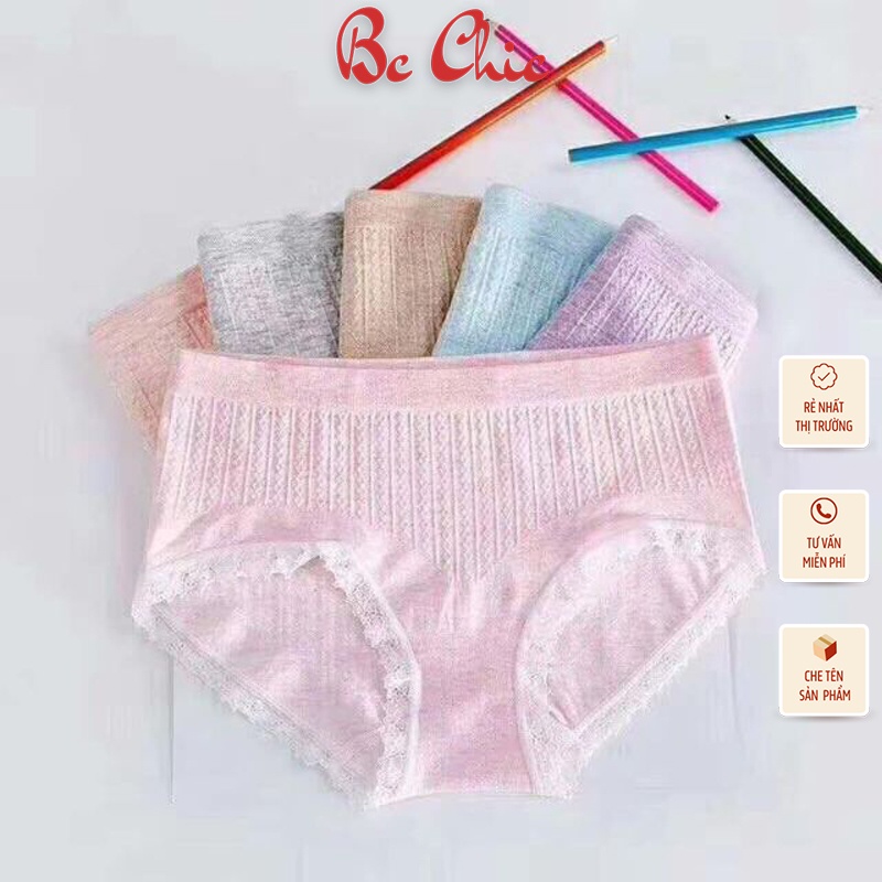 [100% HÀI LÒNG] QUẦN COTTON 5 MÀU KHÁNG KHUẨN 005  BC_CHIC LINGERIE