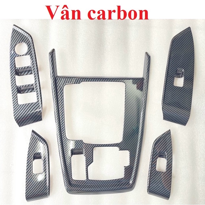 Ốp nội thất xe Mazda CX8, CX-8 hàng chuẩn theo xe - có titan, vân đá, vân carbon, ốp củ cần số CX8