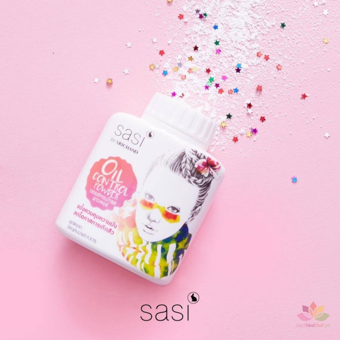 Phấn phủ kiềm dầu Sasi Oil Control Powder