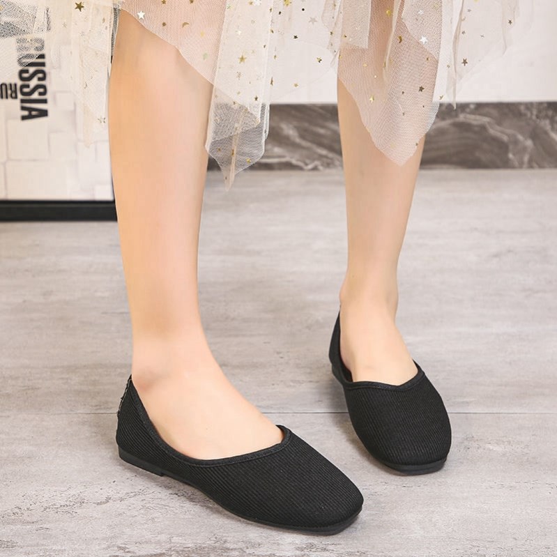 Giày Búp Bê Mũi Vuông 42 Gram Cỡ Lớn 35-43 | BigBuy360 - bigbuy360.vn