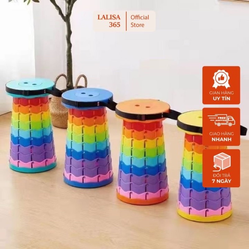 Ghế Đẩu Gấp Gọn Đi Động Tiện Lợi (ảnh thật)