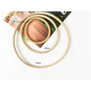 Vòng mây làm dreamcatcher trang trí decor handmade (nhiều size) mây tự nhiên mộc mạc