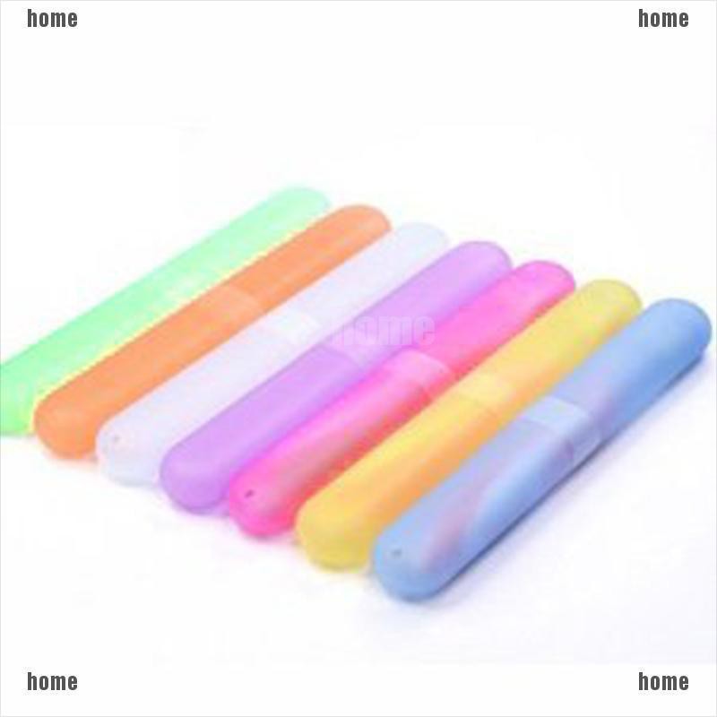 Hộp nhựa tròn đựng bàn chải đánh răng du lịch tiện lợi | BigBuy360 - bigbuy360.vn