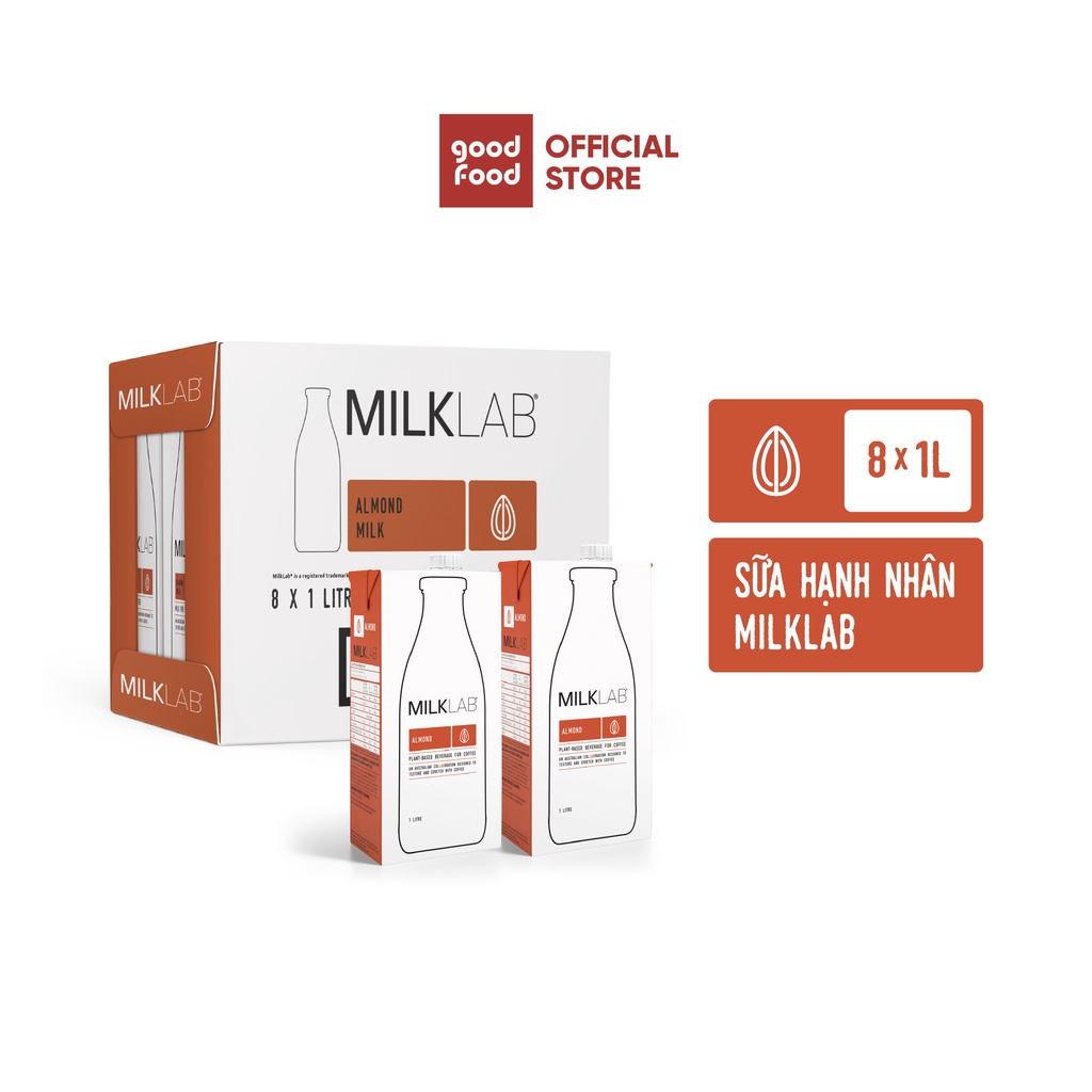 Mã BMLTM200 giảm đến 200K đơn 499K Sữa hạt hạnh nhân cao cấp ít đường
