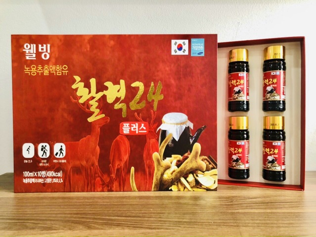 [SỈ TẬN GỐC] NƯỚC HỒNG SÂM NHUNG HƯƠU HÀN QUỐC