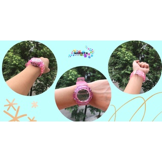 Đồng hồ trẻ em TIME dây thạch anh trong suốt