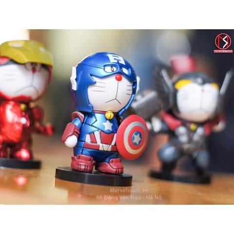 Mô Hình Doremon Cosplay Captain
