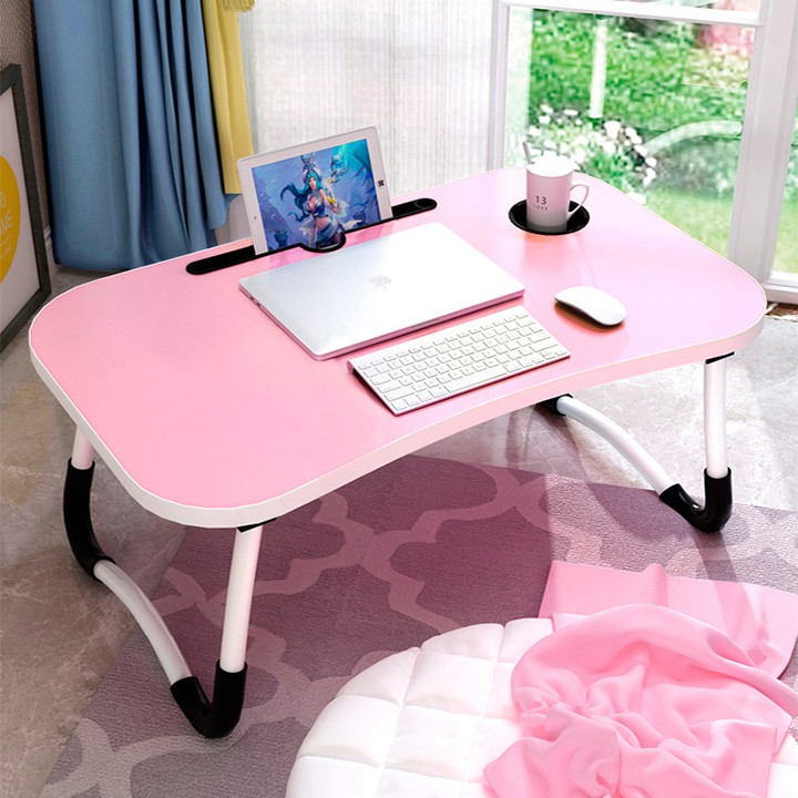 Bàn Gấp di động đa năng Bàn làm việc ngồi giường cao cấp RET011 | BigBuy360 - bigbuy360.vn