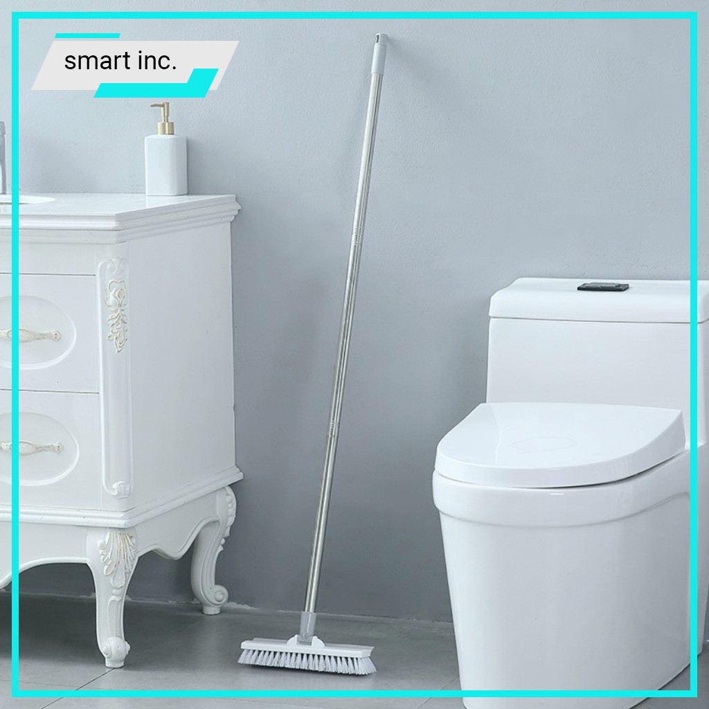 Chổi Cọ Sàn Gạt Nước Hai Đầu Tiện Lợi Đa Năng Vệ Sinh Nhà Tắm Toilet