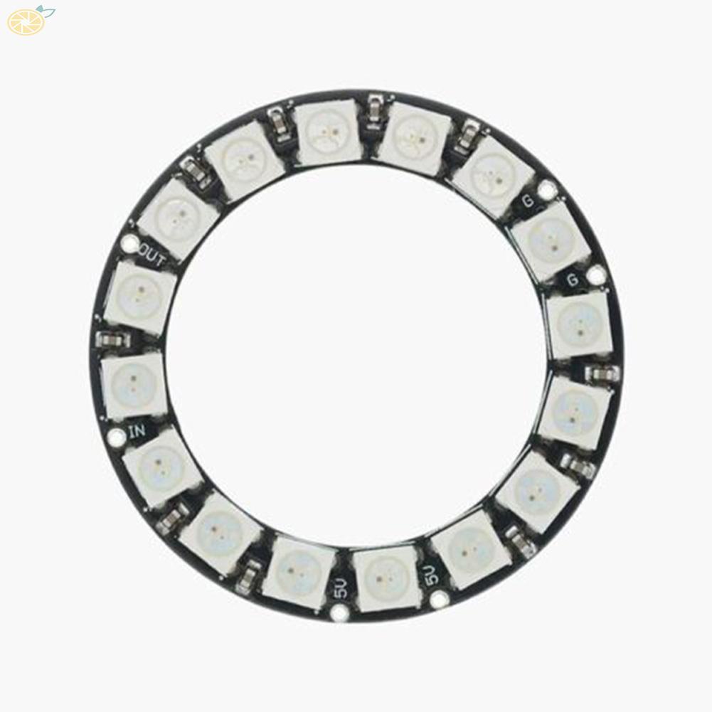【VARSTR】5V Individual Addressable RGB LED NeoPixel Ring for ArduinoWS2812  brand new and high quality