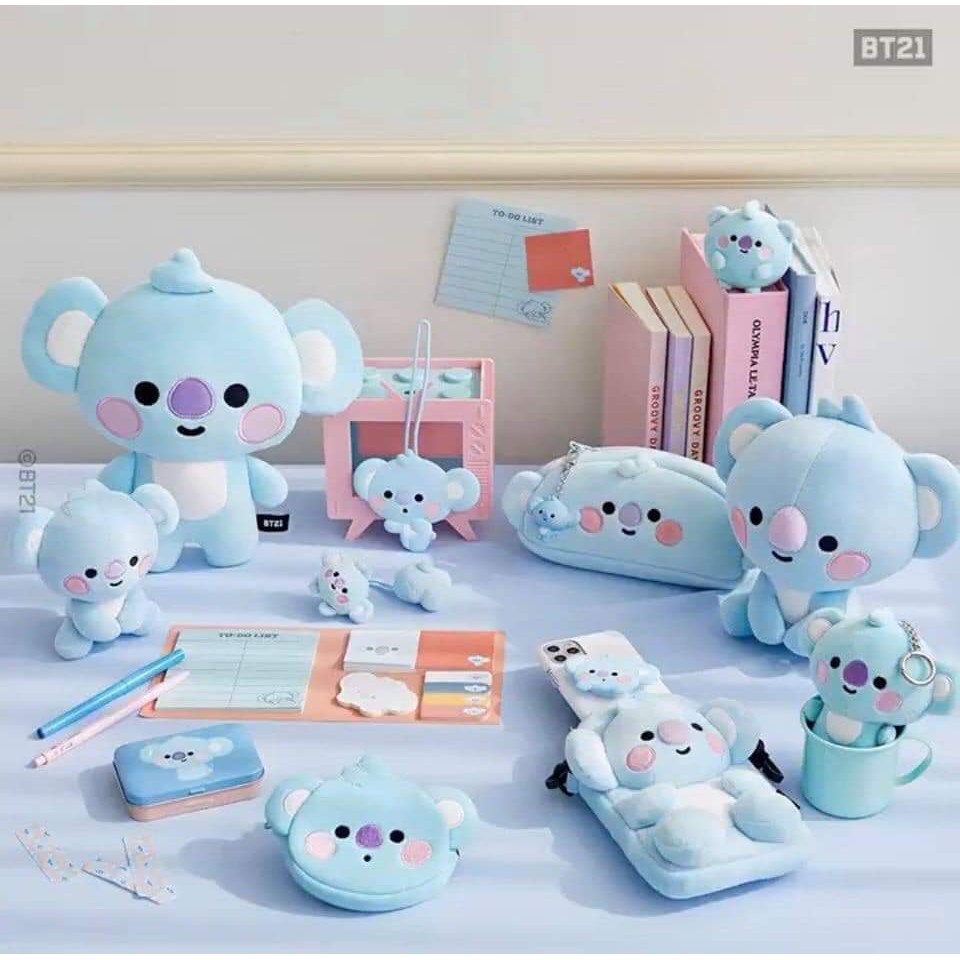 OFFICAL BT21 baby standing doll (mini body pillow) gấu bông bt21 ver baby