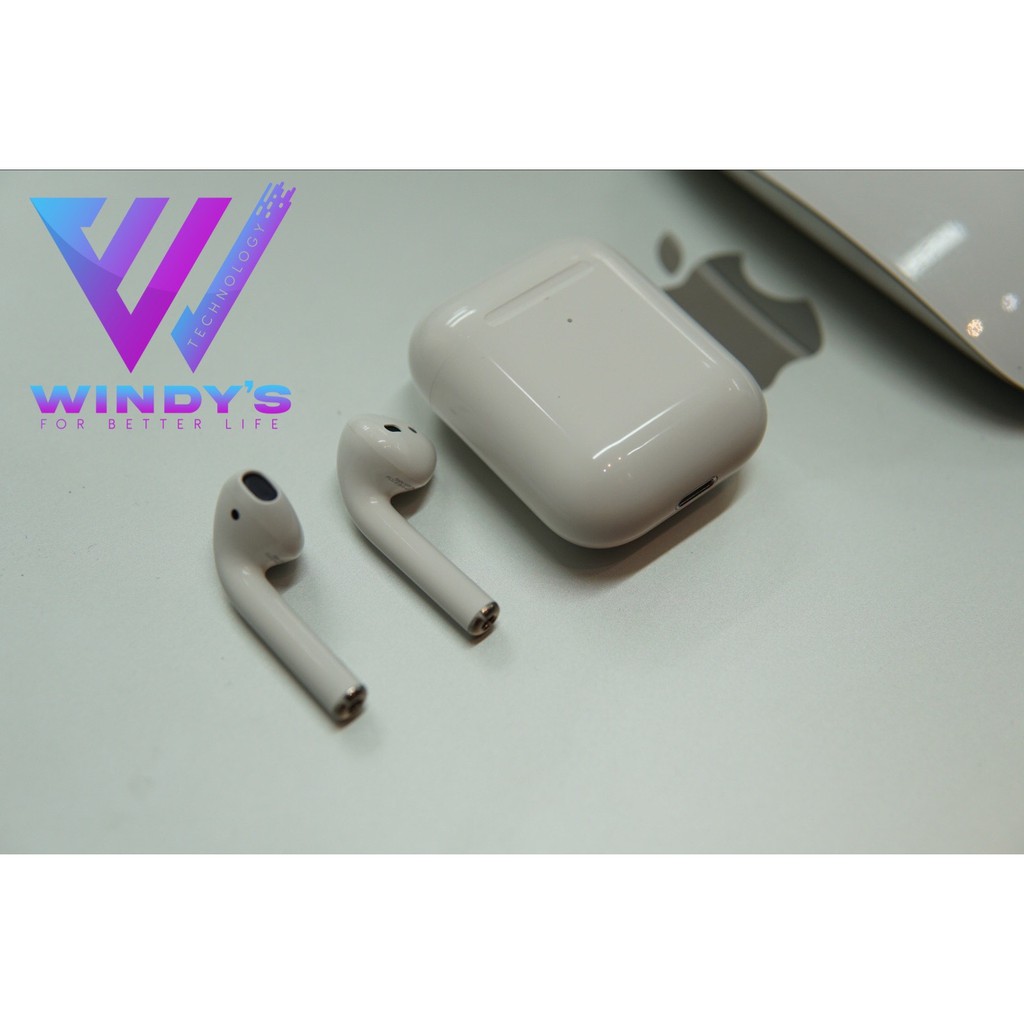 Tai Nghe Bluetooth Airpods 2🔥FREESHIP[PICO0209] & ĐỔI 1:1🔥  Đổi tên Định Vị Dùng Cả IOS & Android, CẢM BIẾN ĐA ĐIỂM. | BigBuy360 - bigbuy360.vn