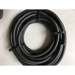 5m dây hàn lõi đồng 1x50mm. tặng kèm 2 cos đồng 50x12