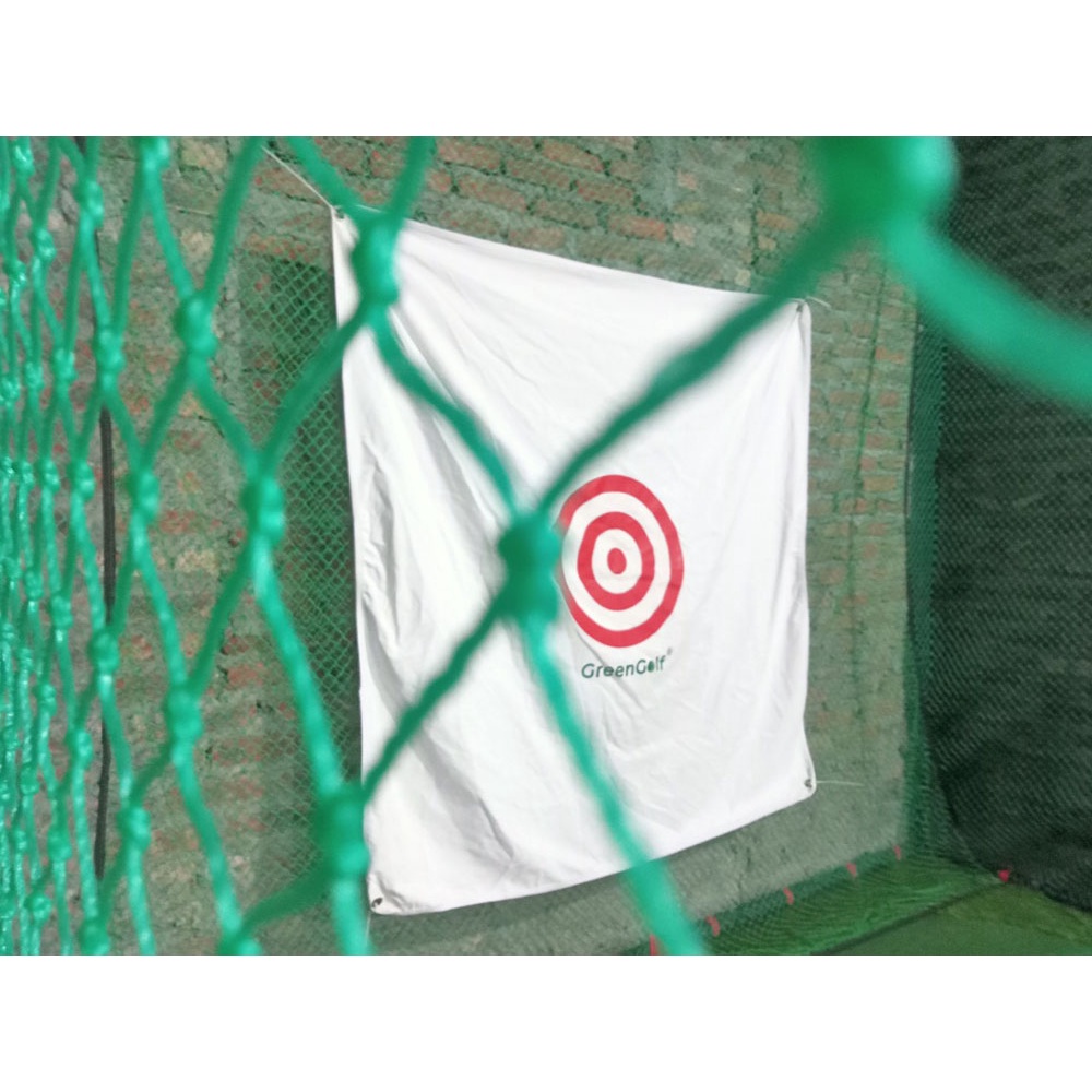 Khung Lưới Tập Swing Golf Kích Thước 2.5*2.5*2.5m, Tập Golf Tại Nhà An Toàn/ Tặng Hồng Tâm, 10 Bóng, Thảm Swing, 2 Tee