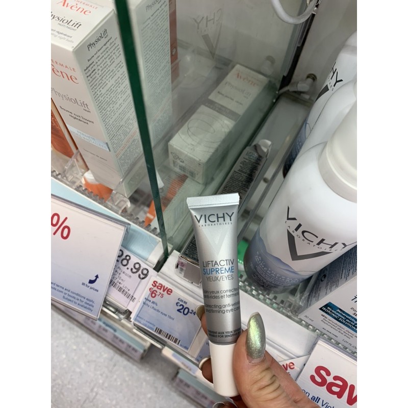 Kem mắt Vichy Liftactiv 15ml giảm nhăn & nâng mí mắt