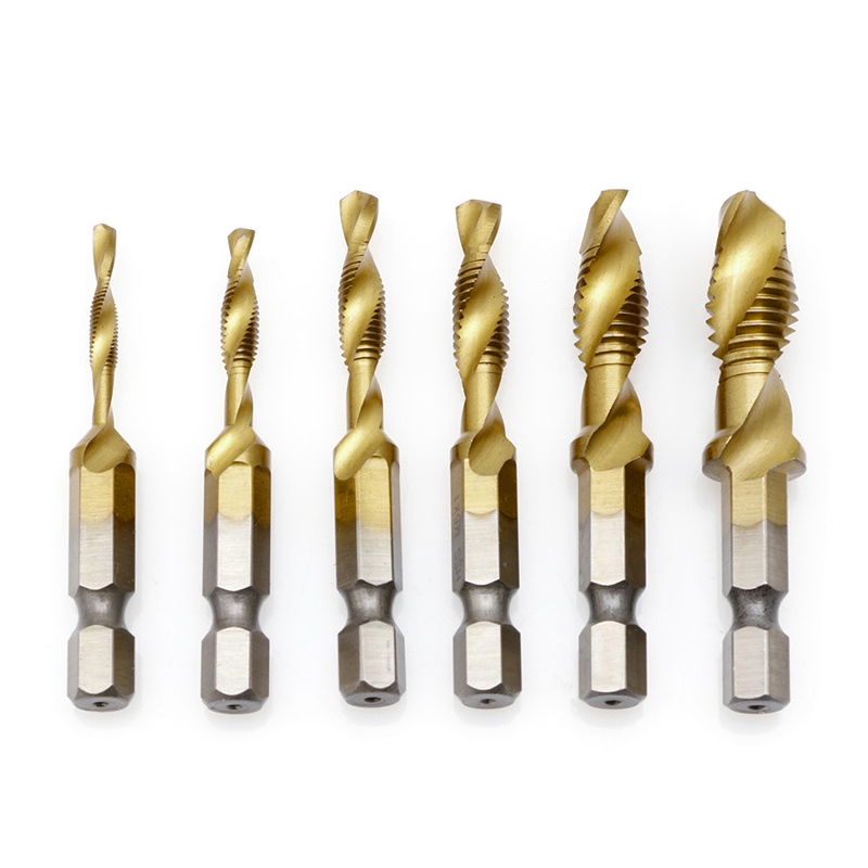 1 Bộ Mũi Khoan Mạ Titan M3-M10 Bits