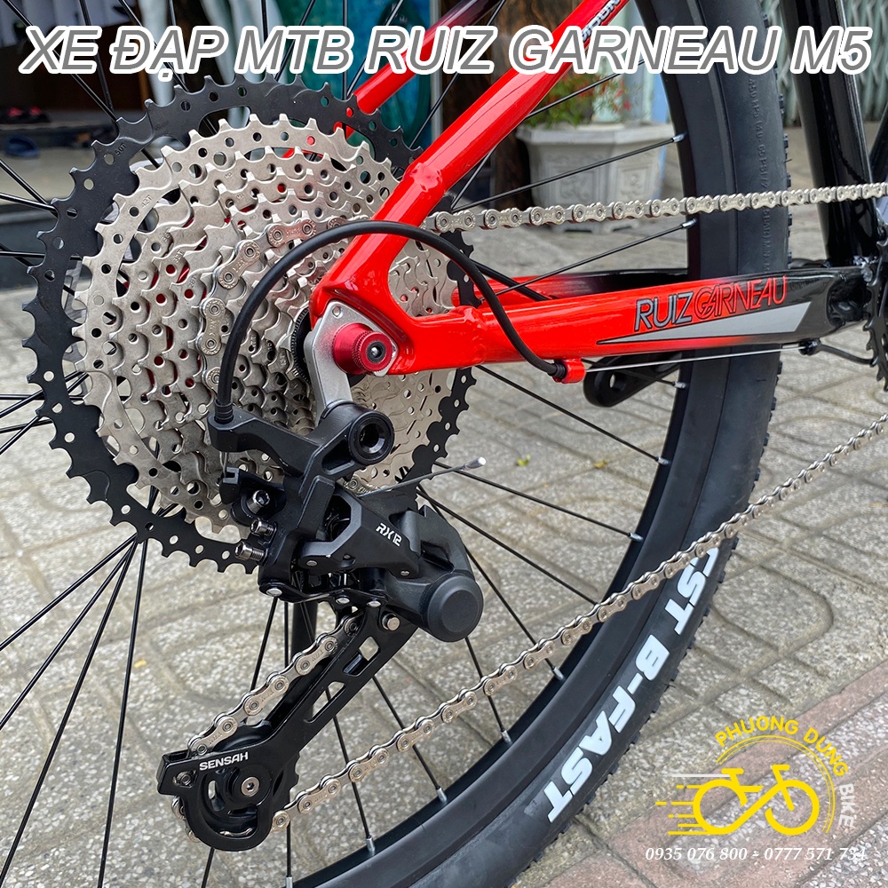 Xe đạp thể thao địa hình MTB RUIZ GARNEAU M5 27.5IN (12 LÍP)