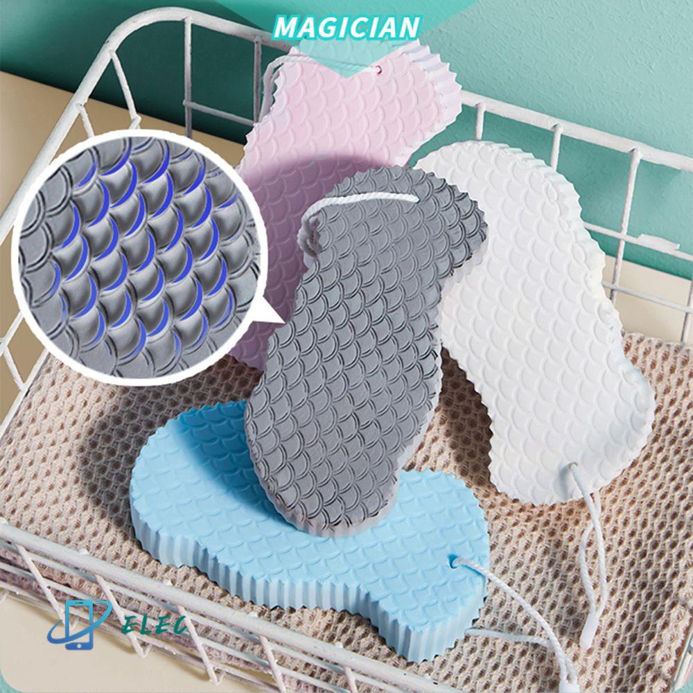 [Hàng mới về] Bàn chải mút xốp mềm chà cơ thể tẩy tế bào chết nhiều màu tùy chọn