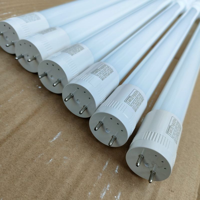 Bóng đèn Led tuýp ống thủy tinh T8 1m2 TVD 1.2M 22W 30w đầu nhựa màu trắng bảo hành 12 tháng cửa hàng điện ship Hoả tốc