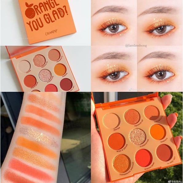 Bảng phấn mắt Colourpop Yes Please, whatever, blush crush