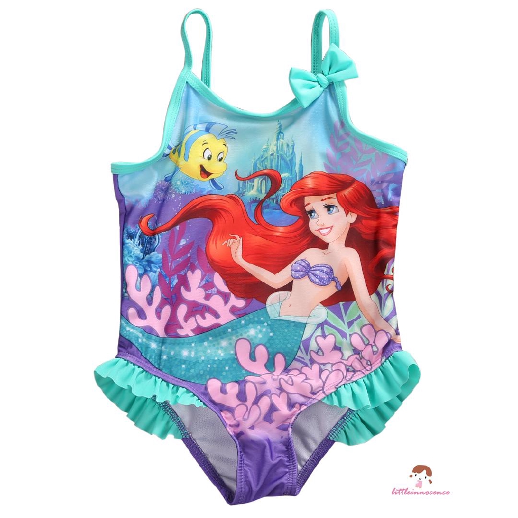 ❤XZQ-Lovely Kids Girls Little Mermaid Swimwear Bikini Swimsuit Swimming Costume 1-5Y