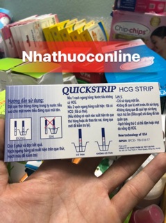 ✅QUE THỬ THAI QUICKSTRIP