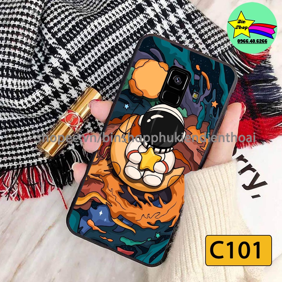Ốp lưng Samsung A5 2018 / A8 2018 / A6 2018 / J6 2018 in hình Vũ trụ ngân hà cá tính cao cấp