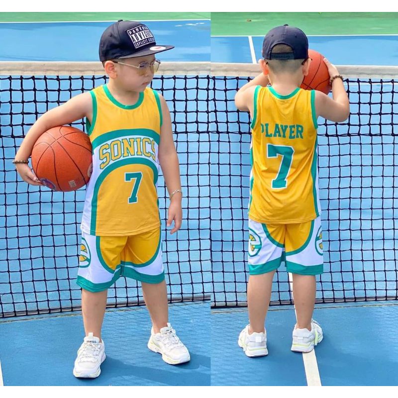 Bộ lạnh sát nách bóng rổ Mickey size 9-14