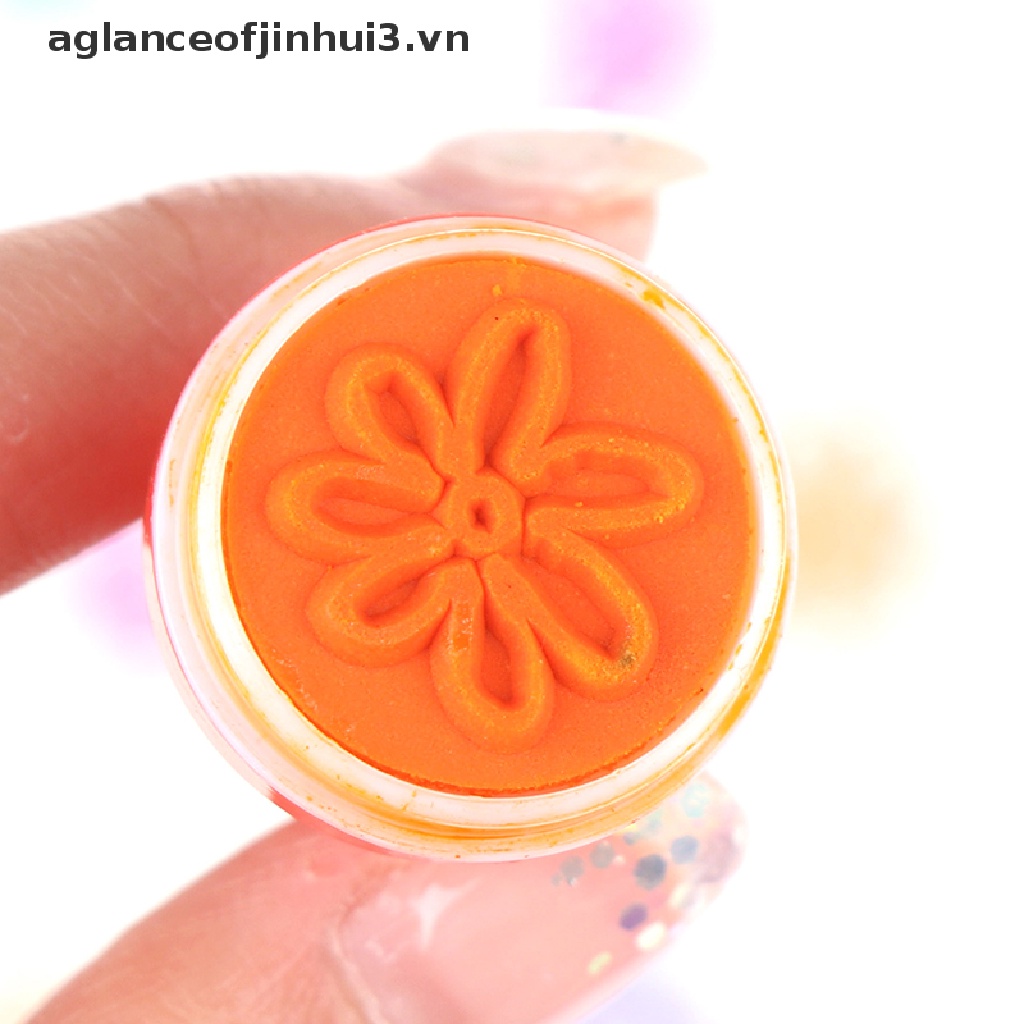 * * Afhvn * * 5 Con Dấu Cao Su Hoạt Hình Đồ Chơi Giáo Dục Sổ Lưu Niệm diy