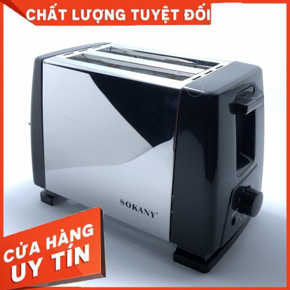 Máy nướng bánh mì 2 ngăn Sokany HJT-016S