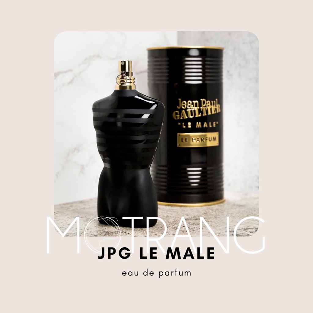 Nước Hoa Nam Thơm Lâu Jean Paul Gaultier Le Male Le Parfum Hương Thơm Phương Đông Lôi Cuốn, Phóng Khoáng 5ml - 10ml