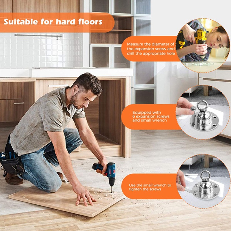 Seng Dây Buộc Thú Cưng Đi Dạo Và Cọc 360 Độ°Mỏ Neo Dạng Xoay Phù Hợp Với Mọi Loại Breeds