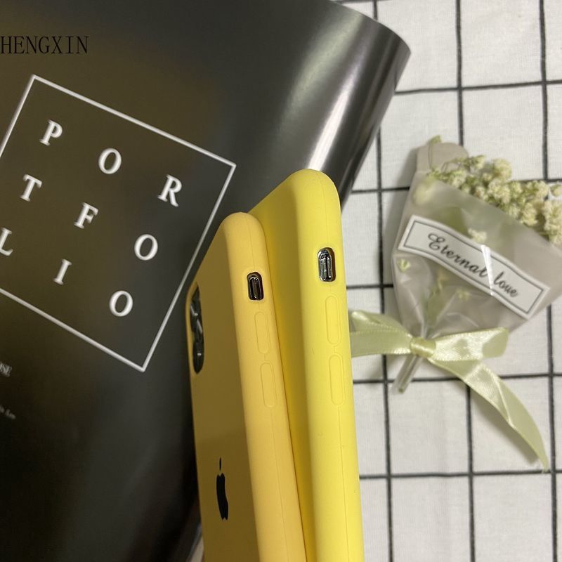 Ốp Điện Thoại Silicon Dẻo Huỳnh Quang Chống Rơi Cho iPhone11 Xs Max XR SE I8 I7 Plus | BigBuy360 - bigbuy360.vn