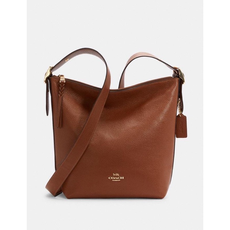 🌟 SẴN - TÚI COACH DA VAL DUFFLE C2818