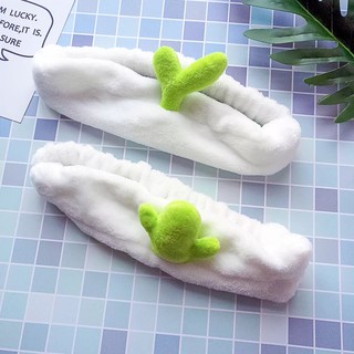 Băng đô rửa mặt/ nơ mầm cây