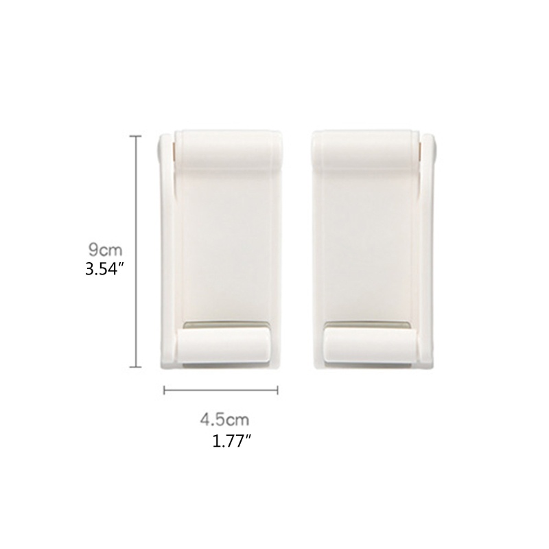 Giá Đỡ Cuộn Khăn Giấy Từ Tính Bằng Nhựa Tiện Dụng Cho Nhà Bếp